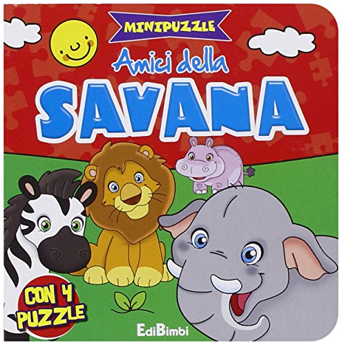 Amici della savana. Minipuzzle