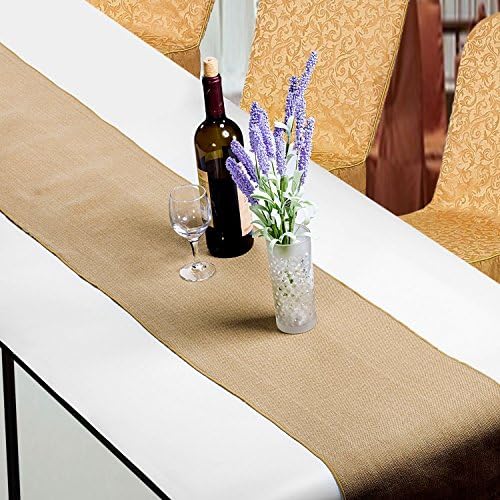 MARGUERAS 30 cm Roll Wedding Crafts Garden Rustic Jute Table Runner 5cm*10m