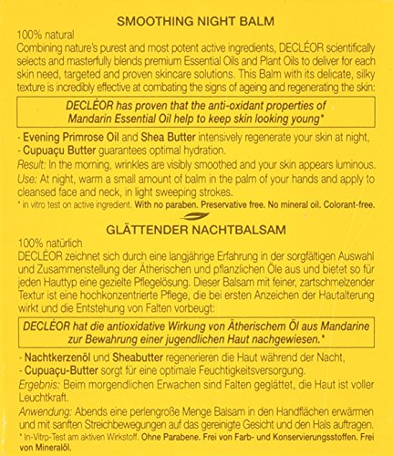 Decleor Aromessence Mandarine Smoothing Night Balm 15ml - 7