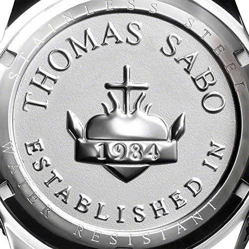 Thomas-Sabo-Damen-Armbanduhr-Soul-Rosegold-Wei-Analog-Quarz
