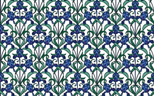 d-c-fix, Fensterfolie, Design Minster lila, transparent, selbstklebend, 45 x 200 cm