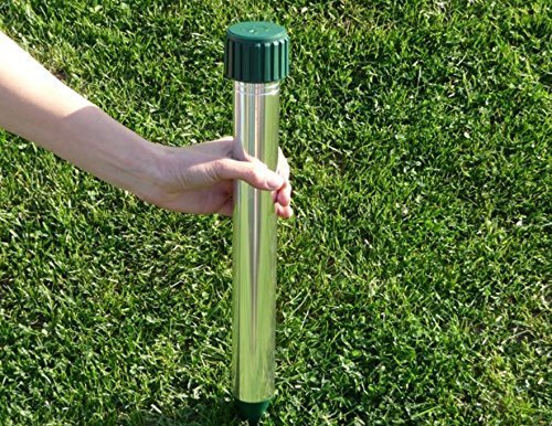 Preisvergleich Produktbild PREMIUM Maulwurfvertreiber mit Vibration - Maulwurfschreck Wühlmausschreck Maulwurf Wühlmaus Schreck Vertreiber Wühlmausvertreiber Maulwurfabwehr Wühlmausabwehr Schädlingsbekämpfung