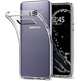 Spigen® Liquid Crystal, Kompatibel mit Samsung Galaxy S8 Hülle, Silikon Transparent Schutzhülle für Samsung Galaxy S8 Case Crystal Clear (565CS21612)