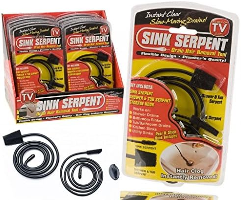 Drain Hair Removal Tool Sink Serpent