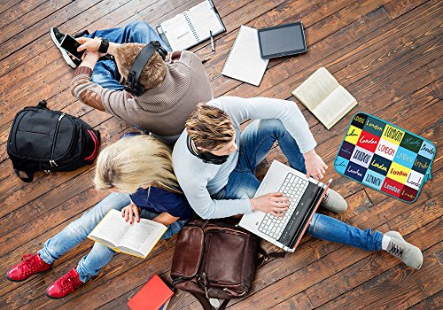 PEDEA Design Schutzh  lle Notebook Tasche bis 13 3 Zoll  33 7cm   London