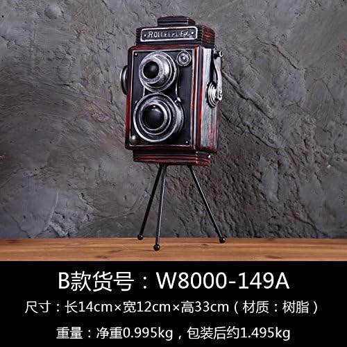 GFEI Retro camera model / photography props / home living room, study decorations / crafts,B
