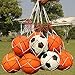 Price comparison product image Hete-supply Storage Mesh Bag 15 Balls Mesh Bag Toy Mesh Net Storage Bag Organizer