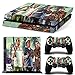 Produktbild Playstation 4 + 2 Controller Aufkleber Schutzfolie Set - GTA V (7) /PS4