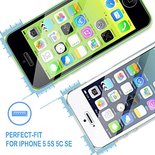 iPhone SE/5S/5/5C Screen Protector Glass Guard TUGOO Premium Tempered Glass Screen Protector for iPhone SE/5S/5/5C iPhone SE/5S/5/5C Screen Protector Glass Guard TUGOO Premium Tempered Glass Screen Protector for iPhone SE/5S/5/5C