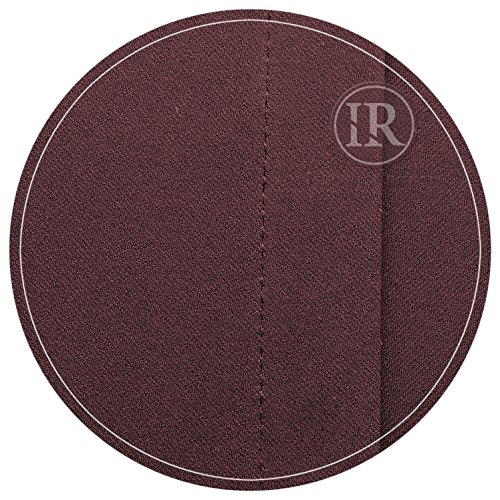 Super Soft Interwoven Thermal Blackout Ring / Eyelet Curtains (66x54, Brown)