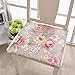 Produktbild Sitzkissen Winter Warm Kissen Dinette Stühle Kissen Sofakissen Verdickung Student Sitzkissen, Schwamm Pad Rose (A), 40 × 40 Cm