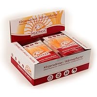 HeatPaxx Körperwärmer | 5, 10, 15 oder 40 Wärmepflaster | EXTRA WARM | Dünnes und leichtes Wärmepflaster für Bauch und…
