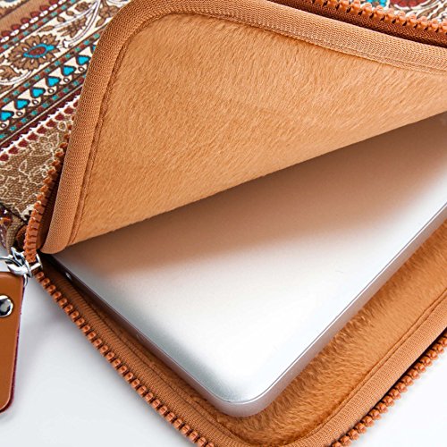 7 0     7 9 Zoll Apple iPad Mini 1 2 3 4 Schutzh  lle - sehr hochwertige   edel verarbeitete Tablettasche   Tableth  lle aus Canvas-Gewebe mit eingen 