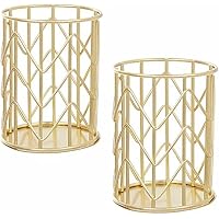 2 Stücke Stiftehalter Rosegold Bleistifthalter Stiftehalter Mode Durchbrochen Eisenkunst Schreibgerätehalter…