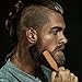 ZilberHaar Beard Brush (Soft Bristles) | 100% Boar Bristle & German Pearwood | Works With All Beard Balms & Oils | Made in Germany