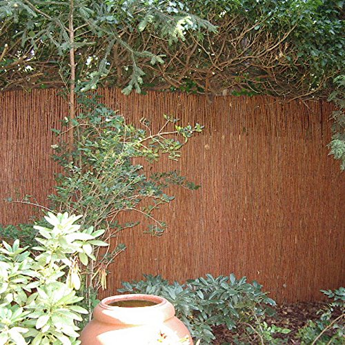 Weidenmatte Sichtschutz Weide Sichtschutzmatte 0,9x3m (HxB) pflegeleicht und Witterungsbeständig, Naturprodukt! - 4