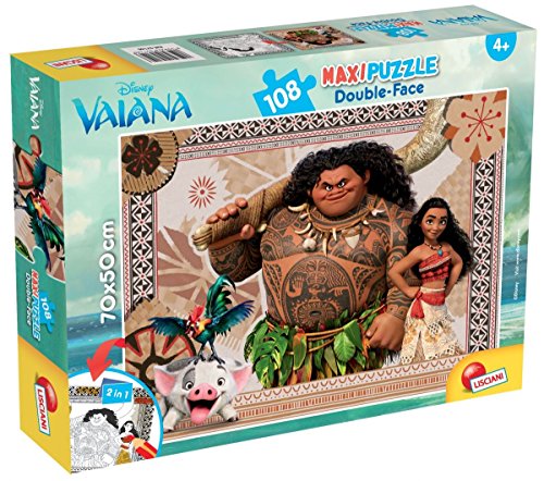 Preisvergleich Produktbild Lisciani Spiele 57146 – Puzzle DF Supermaxi 108 Vaiana My Friends