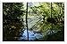 Produktbild Metall Poster Blechschilderplatte Blechschild Plakat Wood Lake Trees Water Reflection Shadows 60630 Retro Weinlese Kunstdrucke by hamgaacaan (20x30cm)
