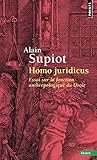 Homo juridicus. Essai sur la fonction anthropologi