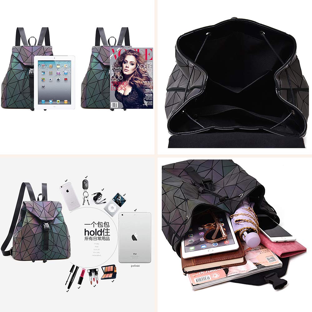 Grande Quadrato Geometrico Nevenka Zaino Donna Borsa a Spalla Geometrico a  Rombo con Colori Luminosi Borse Coulisse Zainetto Backpack alla Moda Borse  a zainetto urban-earth.co.uk