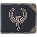Produktbild Quake gesticktes Spiellogo Schwarz Portemonnaie Geldbörse
