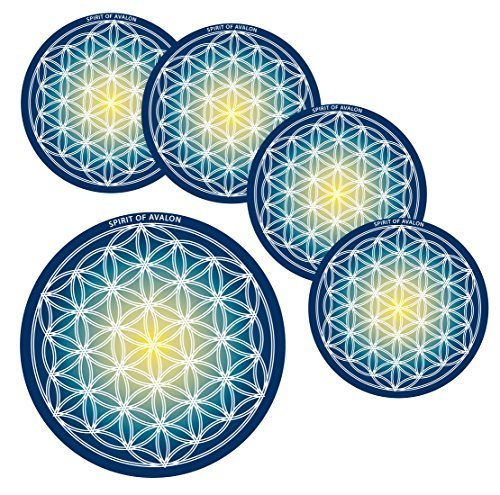 SPIRIT oF aVALON énergie sous-fleur de vie de 5-méditation pour yoga spiritualität esoterik
