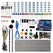 Produktbild DSD TECH UNO R3 Board Starter Kit für Arduino UNO Projekt mit Widerstand Kondensator LED Dioden Transistor und Dupont Kabel