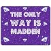 Produktbild The only Way Is Madden – PREMIUM Mauspad (5 Dick)