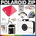 Produktbild Polaroid-ZIP-Mobil-Drucker Geschenk-Paket + ZINK-Papier (30 Blätter) + Schnappschuss-Sammelalbum + Tasche + 6 Bastelscheren + 100 Rahmenaufkleber + farbige Gelschreiber + Rahmen + Zubehör.