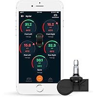 Sensairy Bluetooth Le Tyre Pressure Monitoring System (Black)