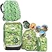 Produktbild Ergobag Cubo Bäranusaurus Rex Schulrucksack-Set 5tlg + Regenhaube Grün