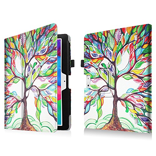 Fintie Folio Kunstleder Hülle Tasche Schutzhülle für 10.1 Zoll Tablet PC Inklusive. XIDO Z120 / X111 / X110 10.1″ Tablet PC, YUNTAB Tablet 10.1 Zoll Tablet PC K107 / K17, BEISTA Tablet PC 10 Zoll, Artizlee 10.1″ Tablet PC ATL-21plus, ACEPAD A101 / A121 - 2