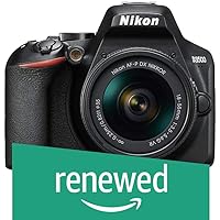 (Renewed) Nikon D3500 W/AF-P DX Nikkor 18-55mm f/3.5-5.6G VR with 16GB Memory Card and Carry Case (Black)