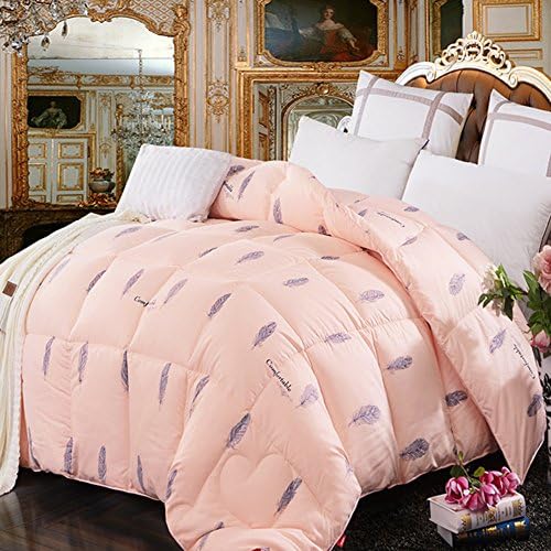 DW&amp;HX Comforter duvet white quilted comforter duvet comfortable duvet insert white queen comforter duvet insert white all-season reversible -B 200x230cm(79x91inch)