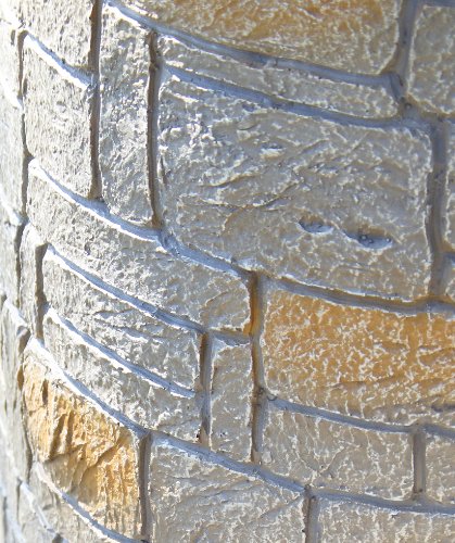 Solaray Solarbrunnen Solarbetriebener Gartenbrunnen Wunschbrunnen, Mehrfarbig, 74cm x 31,5cm - 4