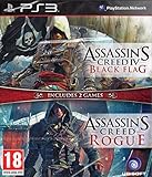 Nordic Import PS3 Assassins Creed Rogue & Black Flag Doppelpack auf Deutsch spielbar