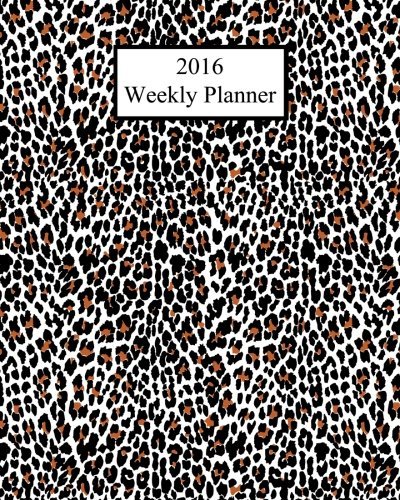 2016 Weekly Planner: Leopard Print! Plan Your Year! by Go Go Kabuki Ltd. (2015-09-30) libro