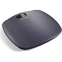 HealthSense Ultra-Lite PS 126 Digital Personal Body Weighing Scale | Strong ABS Build with Step-On Technology (Battery Included)