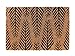 Onlymat Brown Black Natural Coir Doormat 60 cm x 40 cm x 1.5 cm for Main Door,Bedroom, Entrance, Kitchen, Home, Main Door, Entryway, Shop, Office, Covered Outdoor, Bed room, Floor with Hard, Ecofriendly, Thick Material & PVC for Welcome and Big/Large/Long Size Floor Door Mat Room Decor, Essentials Great Deals on Items Matt Chatai RS.399.00