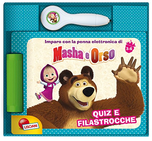 Lisciani 07104 - Libro penna quiz e filastrocche