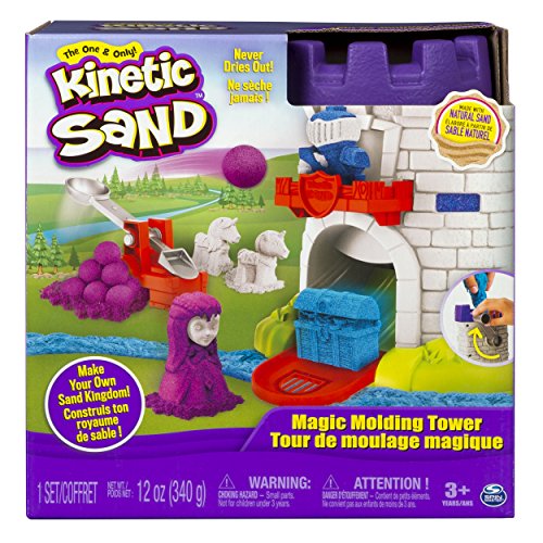 Kinetic Sand - Sable Cinétique 6035825 Tour à Mouler Magique - Version Anglaise