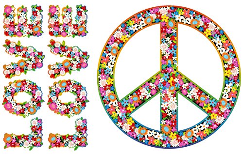 Calcomanías de parachoques Amor y Paz - Love and Peace 07