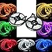 Produktbild QUMOX 10M (5M x2) 5050 SMD RGB 600 60 LEDs/Meter Flexible LED-Streifen-Licht