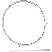 Eloja Wigona Federband Stahl beschichtet Weiss 10mm Meterware Korsett Mieder