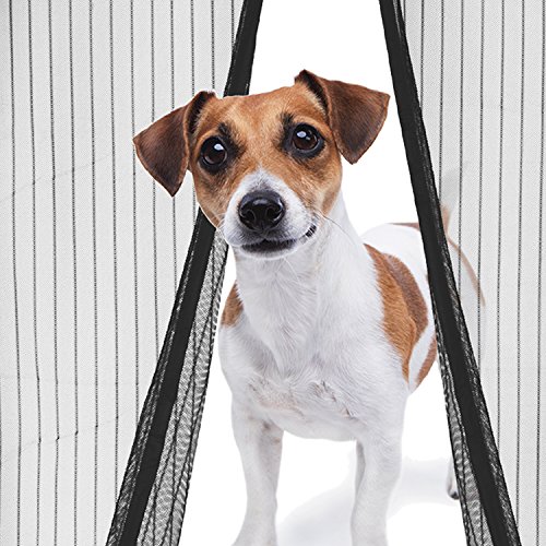 Fliegengitter Tür von INSECT-X, Insektenschutz für Balkontür und Terrasentür, Fliegengittertür Fliegenvorhang | hochwertige Ausführung | ohne Bohren | Fliegennetz Vorhang für Türen zum Schutz vor Insekten wie Fliegen und Mücken - 3