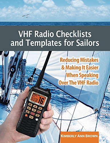 VHF Radio Checklists and Templates for Sailors: Reducing mistakes & making it easier when speaking o