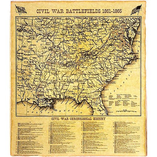 Denix Civil War Battlefield Map By Denix Buy Online In Qatar At Qatar Desertcart Com Productid