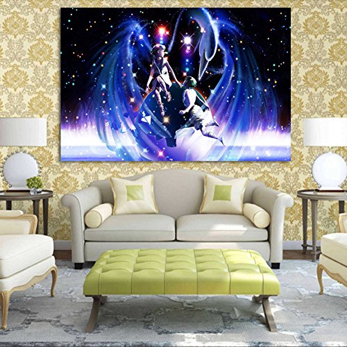 Demiawaking 5D Diamond DIY 12 Sternbild Stickerei Malerei Kreuzstich für Haus Dekor (die Zwillinge) - 3