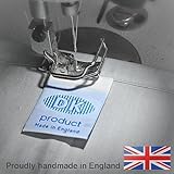 DK Glovesheets 122 x 69 cm 100% Bio Baumwolle Spannbetttuch für Stokke Sleepi (weiß) - 2