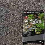 Tamaño: 1 a 2 mm. Color Natural Acuario Tropical Peces Tanque Volcánico Sustrato Negro 1-2 mm 5 kg